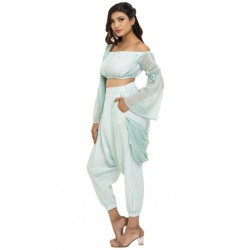 Draped Dhoti Set!